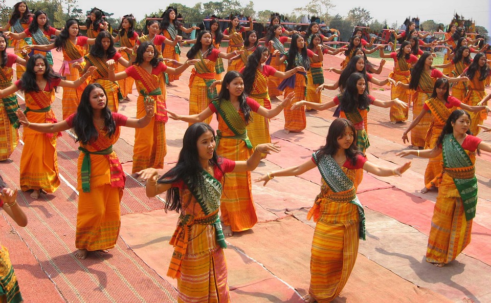 Mujeres indias celebrando su segunda juventud
